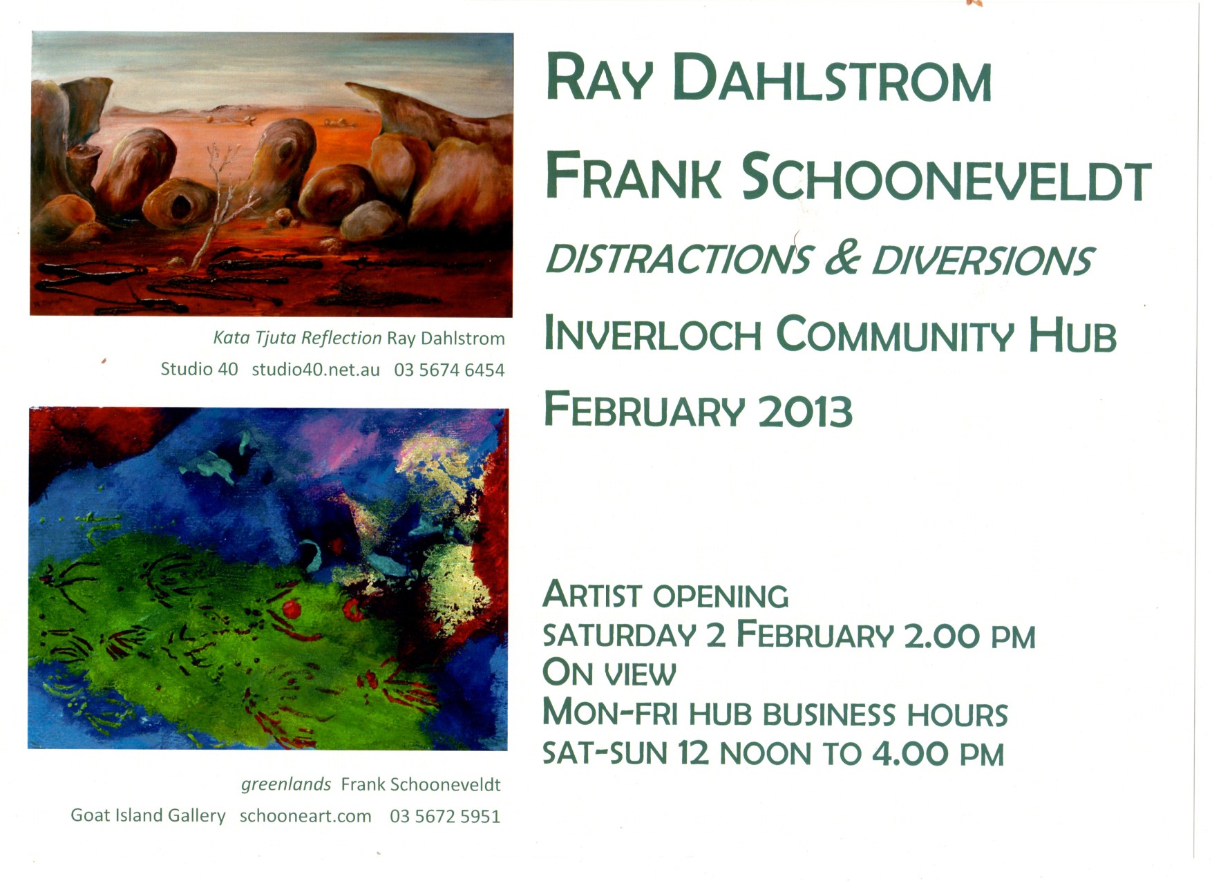 Inverloch Hub 2013 poster